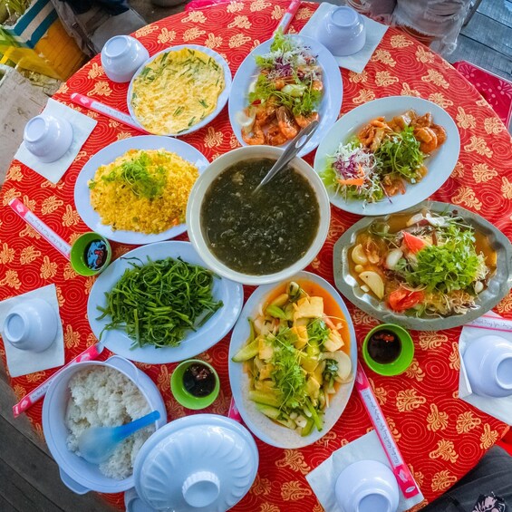Picture 8 for Activity Nha Trang: Hopping Tour, Snorkeling, Boat Party, & BBQ Lunch