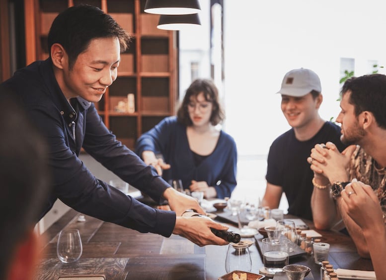 Sake Tasting Omakase Experience Hosted by Sommeliers