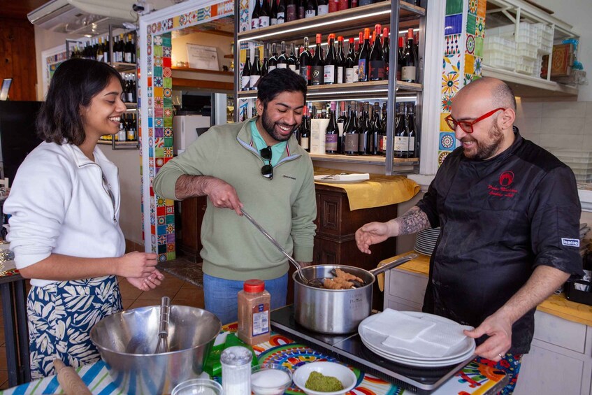 Picture 2 for Activity Taormina: Cannolo Cooking Class with Completion Certificate