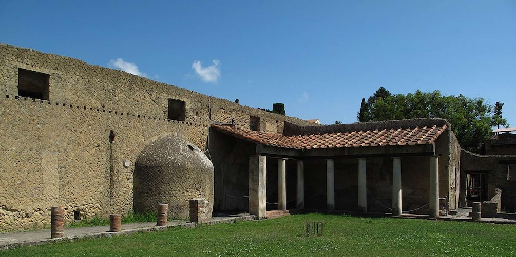 Naples: Pompeii & Herculaneum Tour with Lunch & Wine Tasting