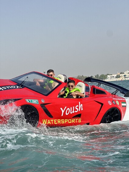 Picture 2 for Activity Dubai: 30-Minute Jet Car Tour by Burj Al Arab with Drink