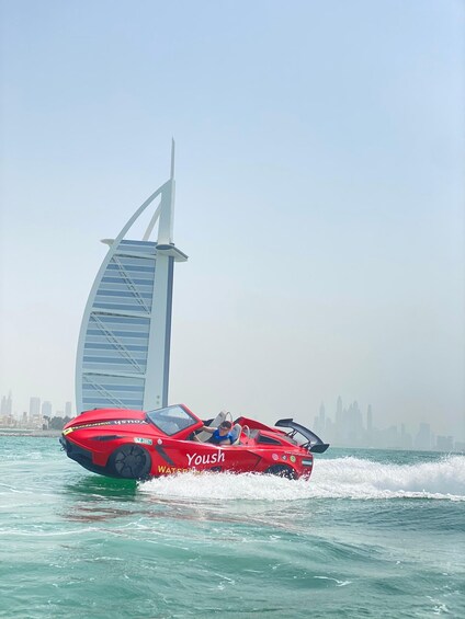 Picture 1 for Activity Dubai: 30-Minute Jet Car Tour by Burj Al Arab with Drink