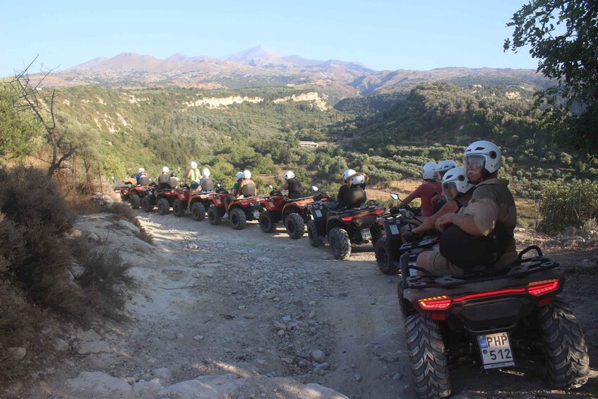 Picture 3 for Activity Bali Rethymno quad safari 55km crosscountry experience