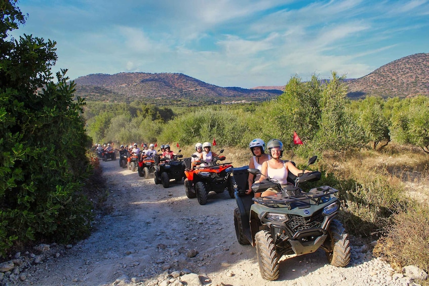 Bali Rethymno quad safari 55km crosscountry experience