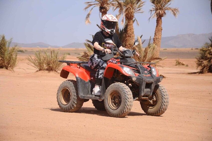 Picture 1 for Activity Marrakech: Quad ride & lunch and relax at the hammam spa