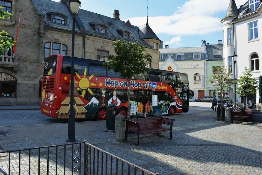Picture 3 for Activity Ålesund: 1-Day Hop-On Hop-Off Sightseeing Bus Ticket