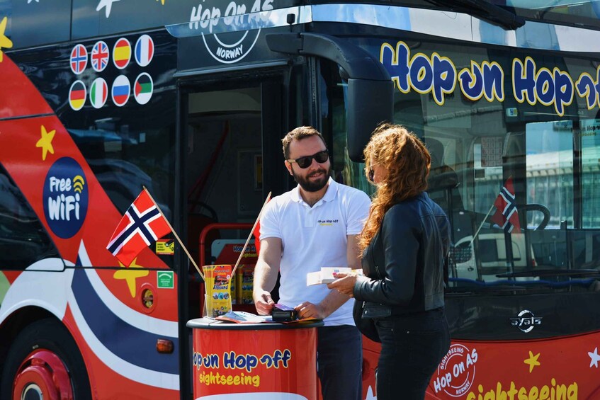 Picture 1 for Activity Ålesund: 1-Day Hop-On Hop-Off Sightseeing Bus Ticket