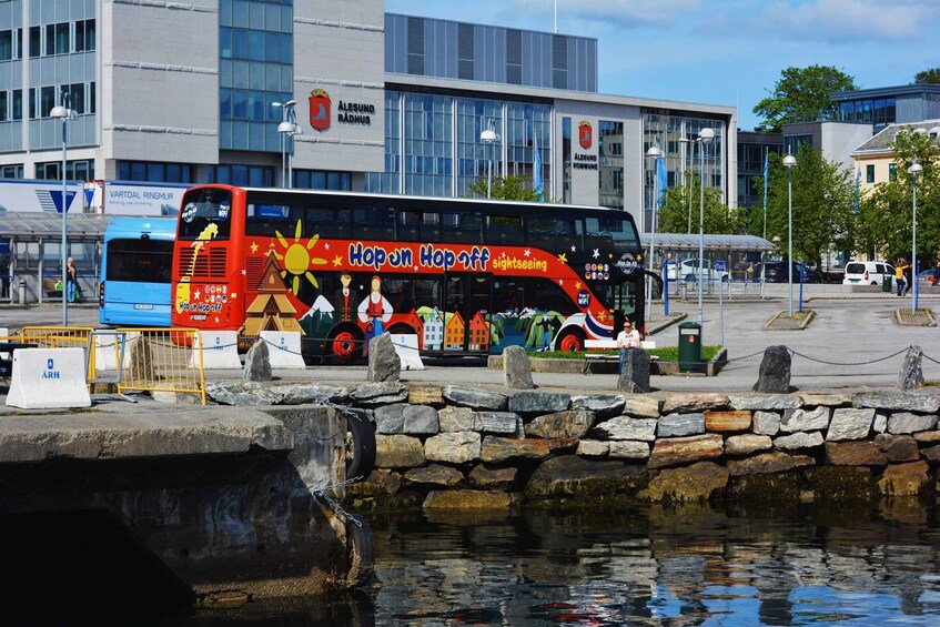 Picture 4 for Activity Ålesund: 1-Day Hop-On Hop-Off Sightseeing Bus Ticket