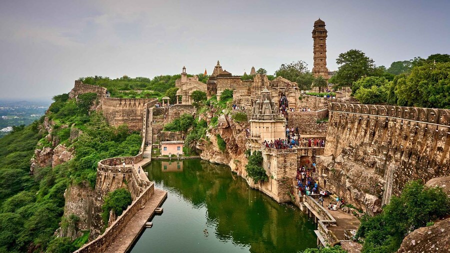 Visit Chittorgarh Fort with Pushkar Drop from Udaipur.