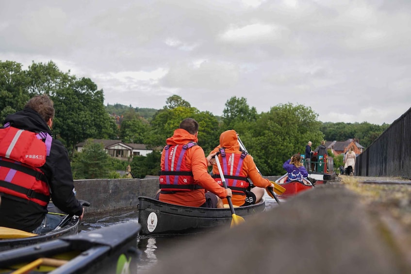 Picture 3 for Activity Llangollen: Guided Aqueduct Canoe Tour