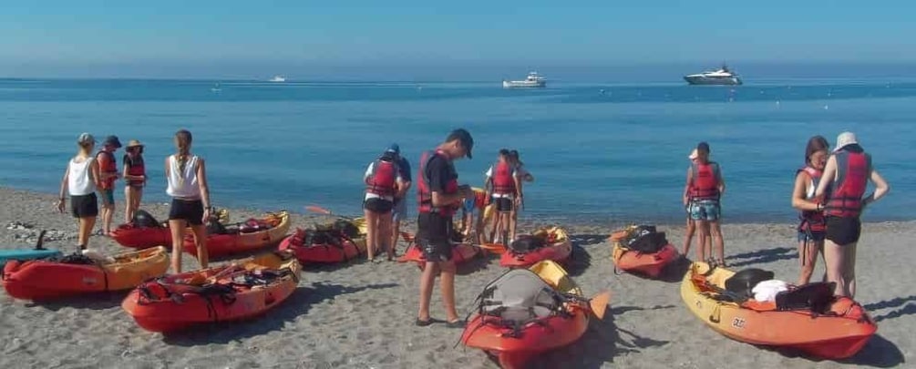 Picture 1 for Activity From Málaga: Cliffs of Maro-Cerro Gordo Guided Kayaking Tour