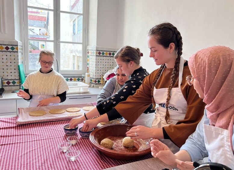 Picture 4 for Activity Tangier: Bread Making Class, Tea Ceremony and Market Tour