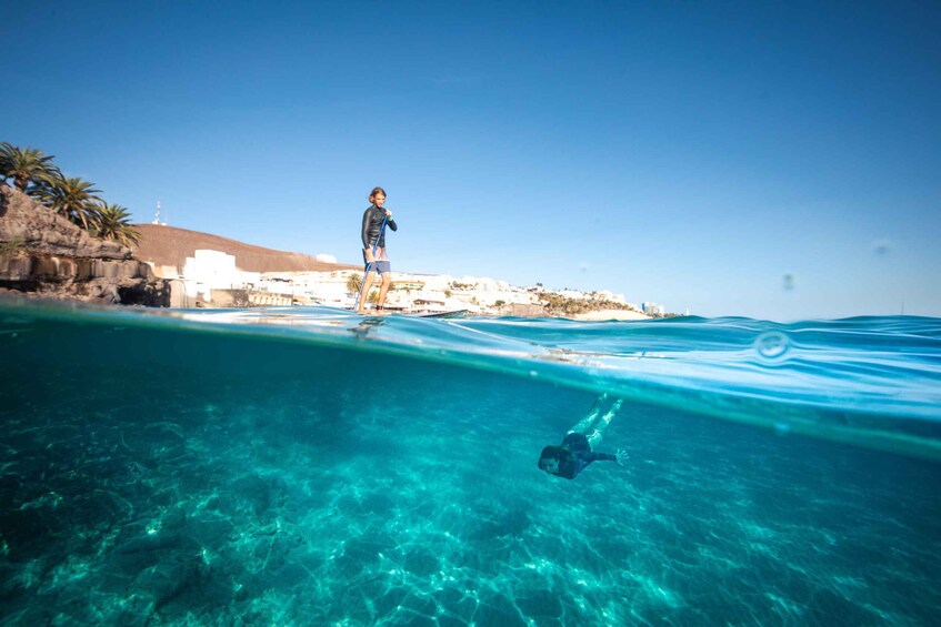 Picture 1 for Activity SUP taster course in the picturesque bay of Morro Jable