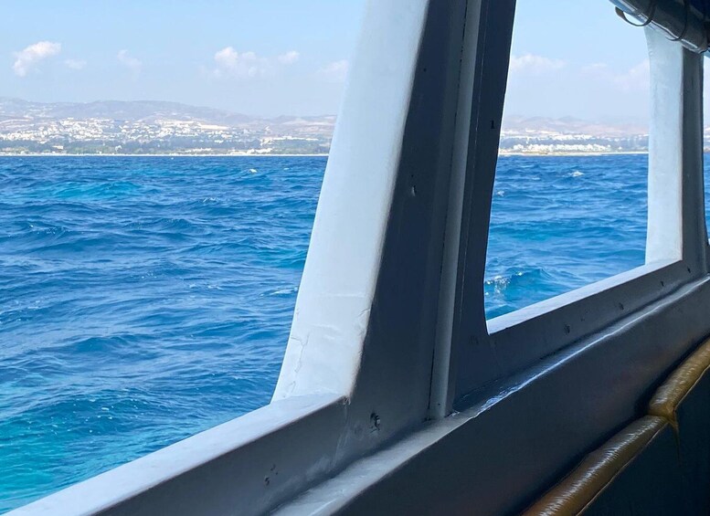 Picture 11 for Activity Paphos: Glass Bottom Boat Trip with Swimming or Snorkeling