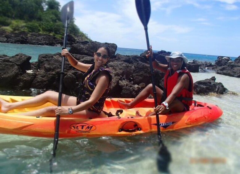 Sea Kayak Rental in the Cousteau Reserve, Guadeloupe