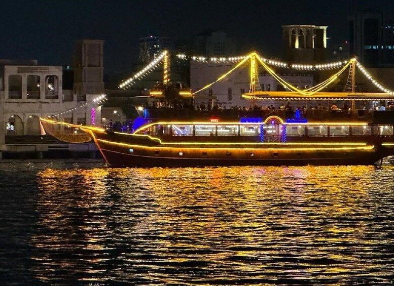 Dubai: Traditional Dhow Cruise Dinner