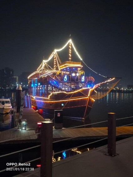 Picture 1 for Activity Dubai: Traditional Dhow Cruise Dinner