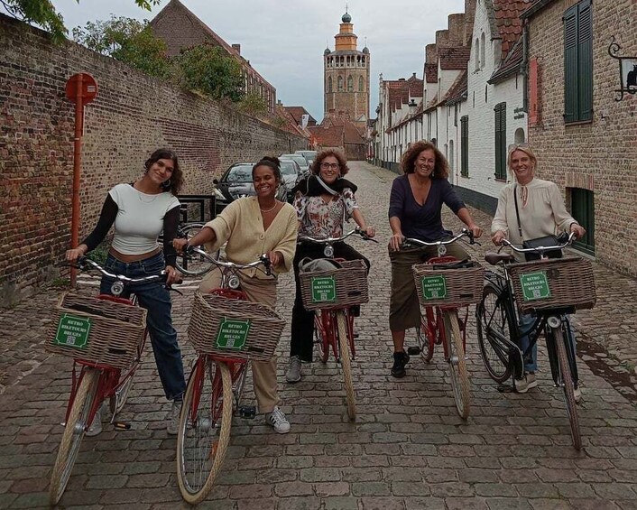 Picture 5 for Activity Bruges: Guided Retro Bike Tour of Highlights and Hidden Gems