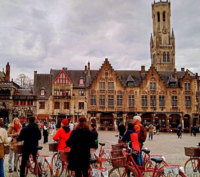 Picture 7 for Activity Bruges: Guided Retro Bike Tour of Highlights and Hidden Gems