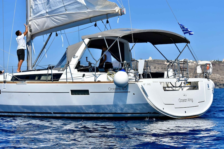 Picture 7 for Activity Santorini: 3-Day Oceanis 45 Yacht Charter with Crew