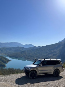 From Tirana: Tour in Bovilla Lake With 4x4 Suv & Hiking