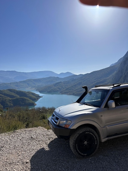 Picture 1 for Activity From Tirana: Tour in Bovilla Lake With 4x4 Suv & Hiking