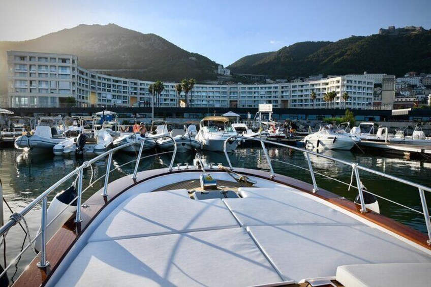 Private boat tour of the Amalfi coast or Capri