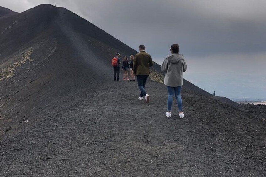 Guided trekking on the Etna volcano with transfer from Syracuse