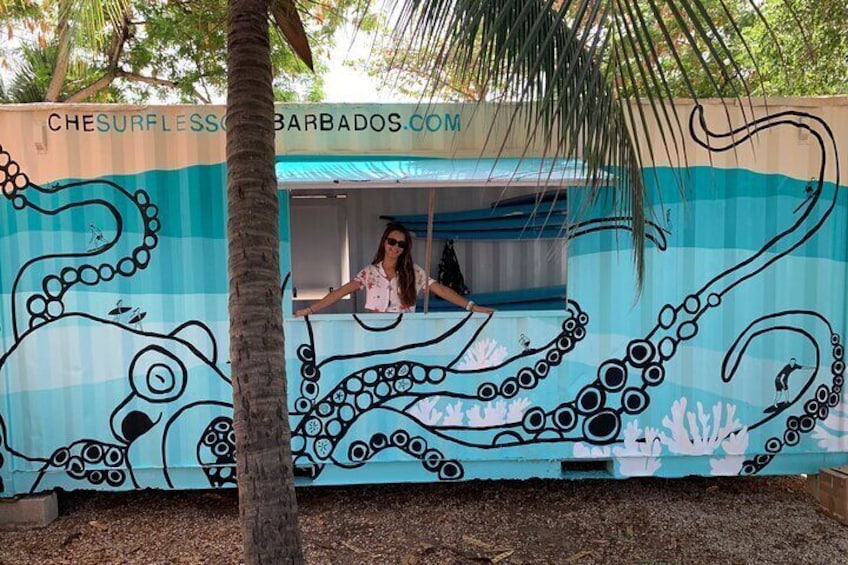 Only surf shop on the beach
