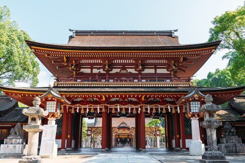 Enshrining Sugawara Michizane, or Tenjin, the deity of learning, culture, and the arts, Dazaifu Tenmangu welcomes more than 10 million visitors a year.