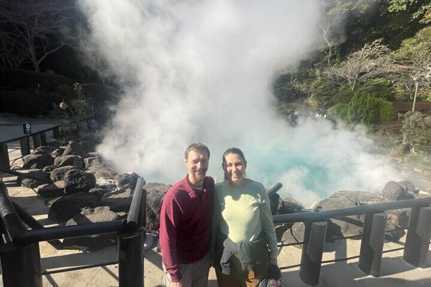 Hot Spring Beppu Onsen with Blue Hell Private Tour