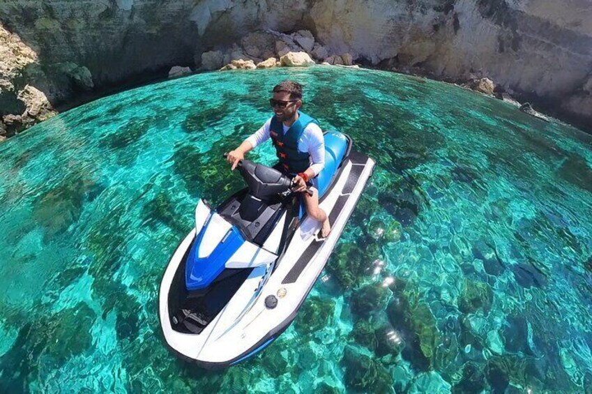 Malta Jet Ski Tour / Safari - Comino, Blue Lagoon & Gozo