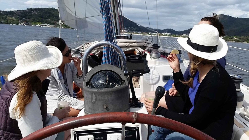 Picture 12 for Activity Rio de Janeiro: Guanabara Bay Sunset Sailing Tour & Drinks