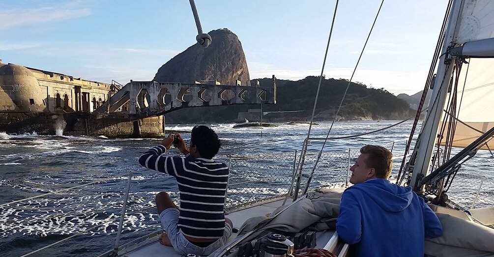 Picture 4 for Activity Rio de Janeiro: Guanabara Bay Sunset Sailing Tour & Drinks