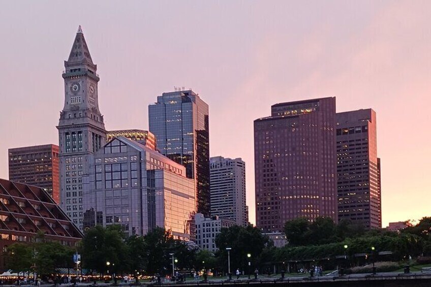 Boston Harbor Private Sunset Cruise