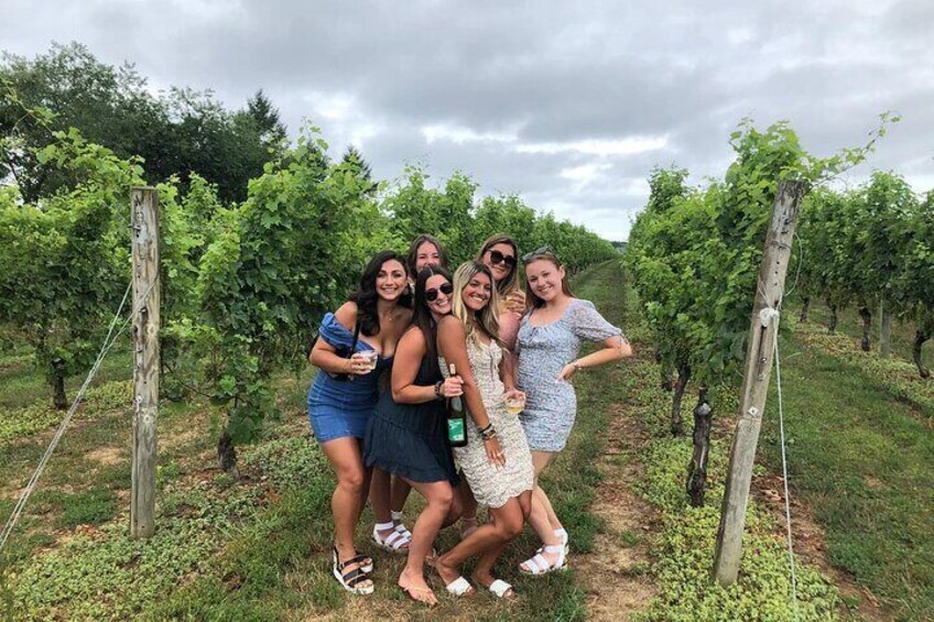 Visiting Ospreys Dominion Winery