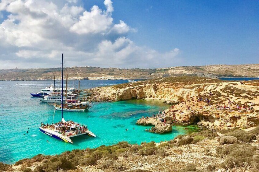 Snorkeling in Blue Lagoon Beaches and Bays Trip Comino