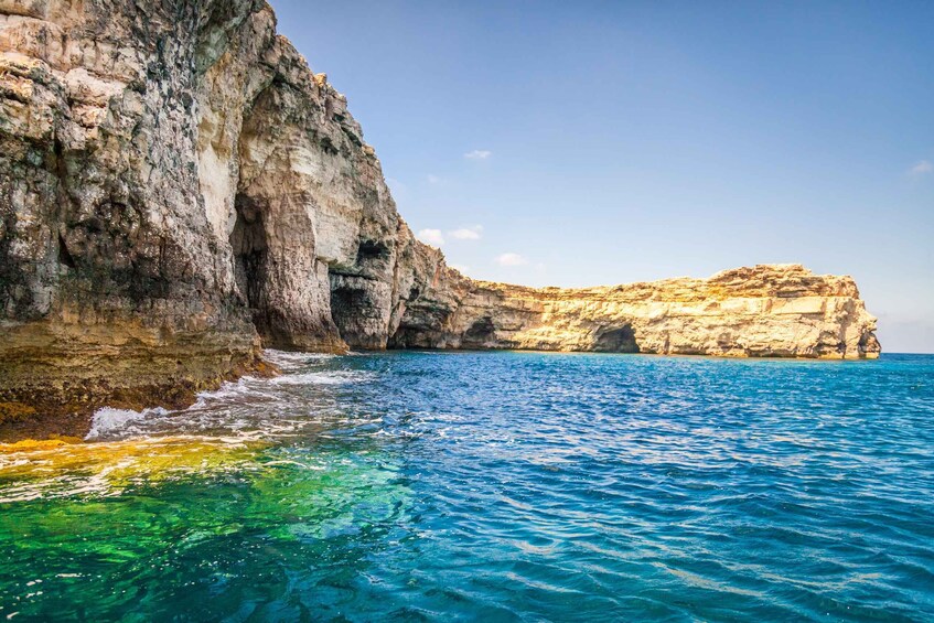 Picture 3 for Activity Gozo: 20-Minute Cave Tour and Blue Lagoon Stop