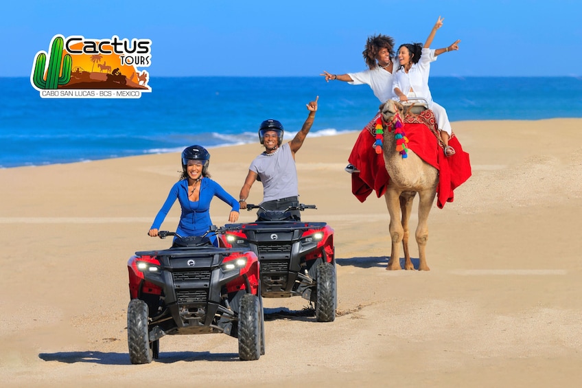 Combo 4X4 Automatic ATV & Camel Ride in Cabo by Cactus Tours Park 