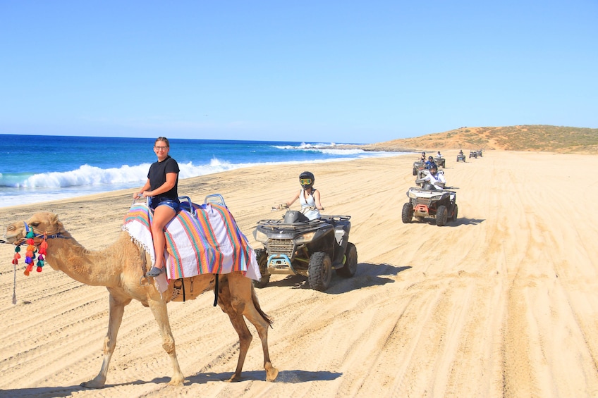 Combo 4X4 Automatic ATV & Camel Ride in Cabo by Cactus Tours Park 