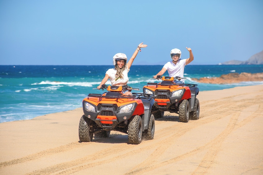 Migriño Beach & Mountain ATV Tour in Cabo by Cactus Tours Park