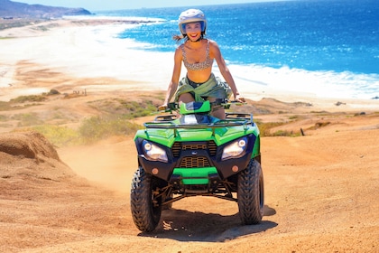 Migriño Beach & Mountain quad bike Tour with Hotel Pickup in Cabo by Cactus...