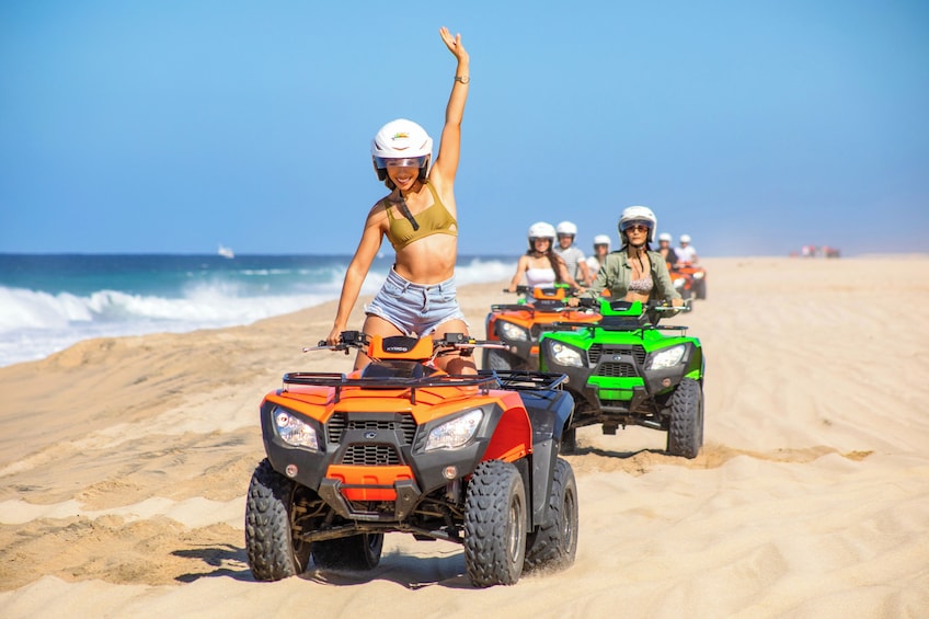 Migriño Beach & Mountain ATV Tour in Cabo by Cactus Tours Park