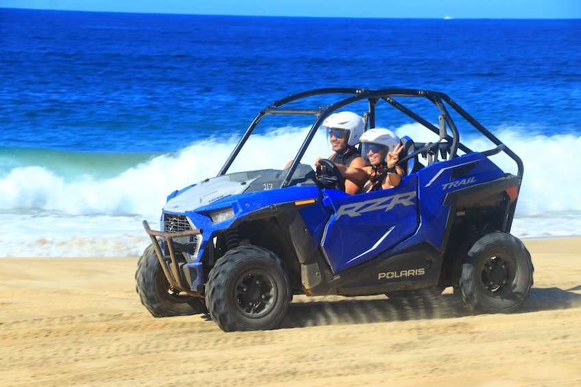 Beach CAN-AM SXS X3 & Horseback Ride in Cabo by Cactus Tours Park