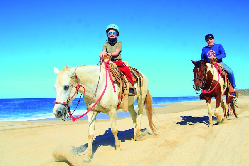 Beach CAN-AM SXS X3 & Horseback Ride in Cabo by Cactus Tours Park