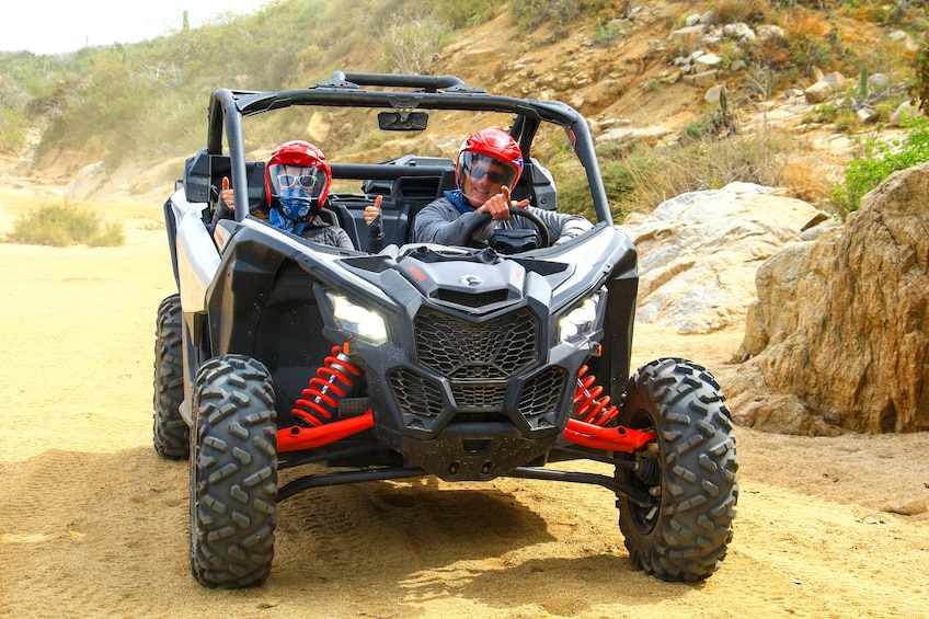 Beach & Desert UTV X3 Tour in Cabo (Price for a 4 seater vehicle)