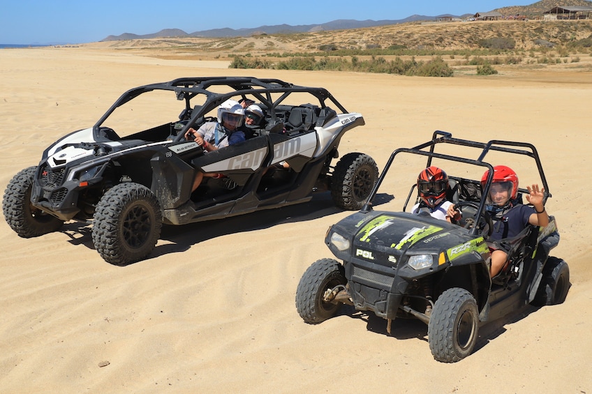 Beach & Desert UTV X3 Tour in Cabo (Price for a 4 seater vehicle)