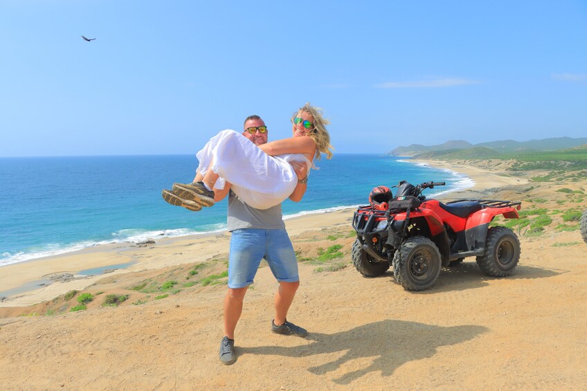 Migrino Beach & Desert ATV Tour in Cabo by Cactus Tours Park