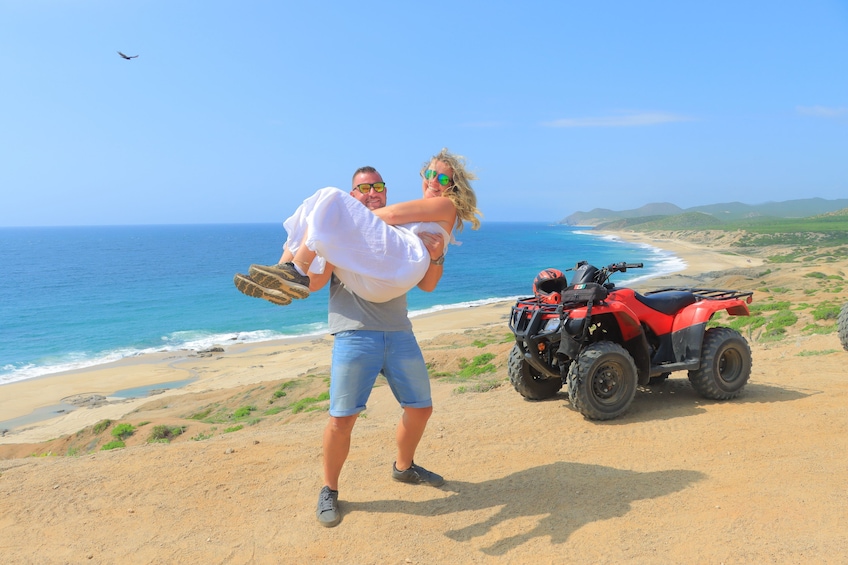 Migrino Beach & Desert ATV Tour in Cabo by Cactus Tours Park