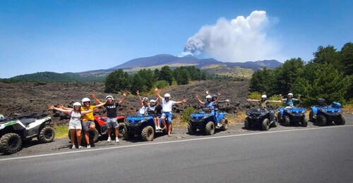 Desde Nicolosi Excursión al volcán Etna en quad